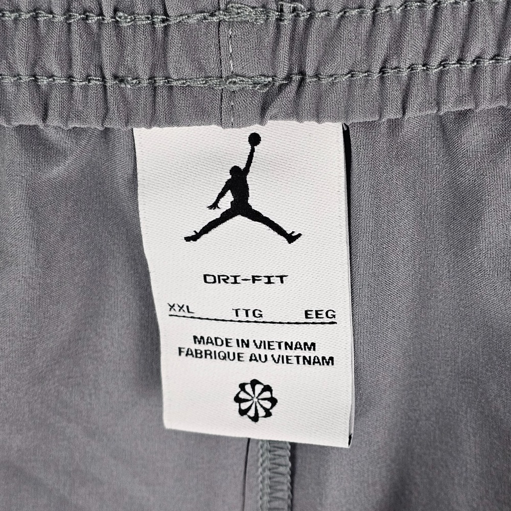 Nike Air Jordan Dri-FIT Sport Woven Shorts‎ Gray Gym FN5842-084 XXL - Picture 8 of 12